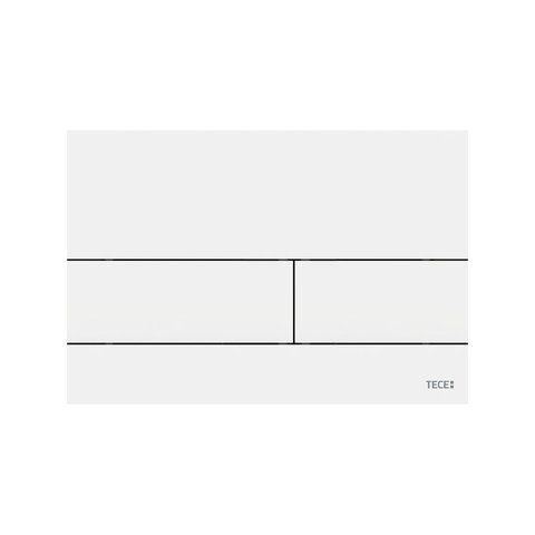Клавіша змиву для унітазу TECE SQUARE II / біла / матовая (9240834)