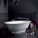 Ванна из искусственного камня отдельностоящая BURGBAD DIVA 204х110 / белая (SEAA204 C0001)