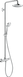 Hansgrohe Душова система Croma Select E 180 2jet Showerpipe EcoSmart з термостатом: 9 л/хв, білий/хромований (27257400)