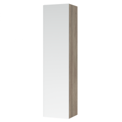 Пенал с зеркалом подвесной Прио 40х35 Белый (5714)