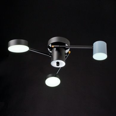 Люстра светодиодная потолочная 22W WW+NW+CW WH BK+BL (BR-01 646C/3)