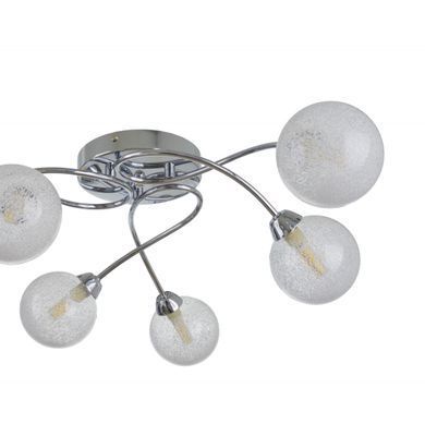 Люстра стельова галогенна в спальню G9 40W CH (LK-693C/6)
