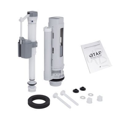 Напольный унитаз QTAP CARDINAL ULTRA QUIET + сиденье SOFT CLOSE (QT04222168AUQ3W)