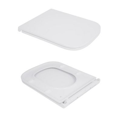 Напольный унитаз QTAP CARDINAL ULTRA QUIET + сиденье SOFT CLOSE (QT04222168AUQ3W)