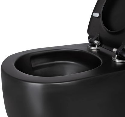 Комплект 4в1: Інсталяція для унітазу QTAP NEST + підвісний унітаз TAURUS ULTRA QUIET + клавіша змиву BLACK MATE (QT2433084EUQMB46185)