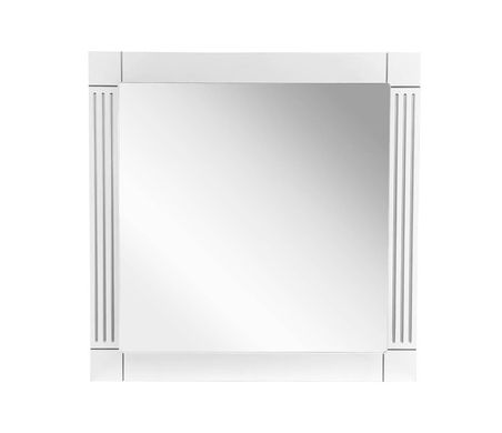 Зеркало АКВА РОДОС РОЯЛ / 100см / белое / патина / серебро (АР000000799)