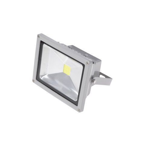 Прожектор вуличний LED вологозахищений IP65 HL-06/20W CW COB сірий