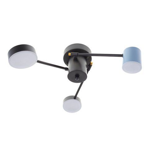 Люстра светодиодная потолочная 22W WW+NW+CW WH BK+BL (BR-01 646C/3)