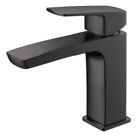 Смеситель для раковины IMPRESE GRAFIKY однорычажный, H179,3 мм, BLACK NICKEL ZMK041807010