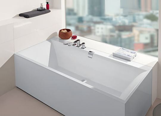 Ванна кварилова Villeroy & Boch Squaro Edge 12 180x80 (UBQ180SQE2DV-01), 1800, 180x80, 180, 800, 450