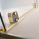 Шторка на ванну Furo Gold PND II двері 588x1500 золото/прозоре