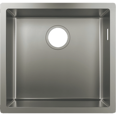 Hansgrohe Кухонная мойка S719-U400 под столешницу 450х450 см (43425800) Stainless Steel