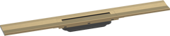 Наружная часть слива HANSGROHE RAINDRAIN FLEX WALL / 700мм / для душа / бронза (56050140), 700