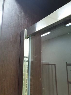 Душова кабіна VERONIS KN-16-01 100х100х204 / профіль хром / скло прозоре + піддон (VE-KN1601)