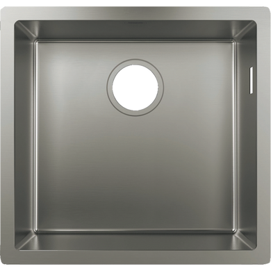 Hansgrohe Кухонна мийка S719-U400 під стільницю 450х450 см сталь (43425800) Stainless Steel
