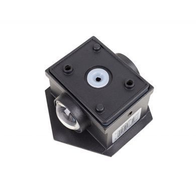 Підсвітка фасадна LED 1W WW IP54 BK/G (AL-621/2)