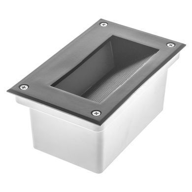 Світильник вуличний для сходів LED 3W WW IP54 BK (AL-903)