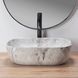 Раковина REA LIVIA STONE 33.5х46.5 / бежева (REA-U3800)
