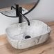 Раковина REA LIVIA STONE 33.5х46.5 / бежева (REA-U3800)