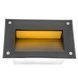 Світильник вуличний для сходів LED 3W WW IP54 BK (AL-903)