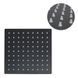 Душевой гарнитур скрытого монтажа YOKA DUAL 25 BLACK + BOX черный (BP.DUAL25 BLK)