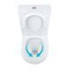 Напольный унитаз QTAP DOVE RIMLESS WHITE + сиденье SOFT CLOSE (QT06228380BW)
