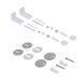 Напольный унитаз QTAP DOVE RIMLESS WHITE + сиденье SOFT CLOSE (QT06228380BW)