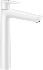 Смеситель для умывальника Hansgrohe Talis E 240 с донным клапаном, белый матовый (71716700)