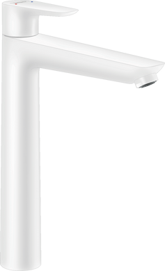 Змішувач для умивальника Hansgrohe Talis E 240 з донним клапаном, білий матовий (71716700)