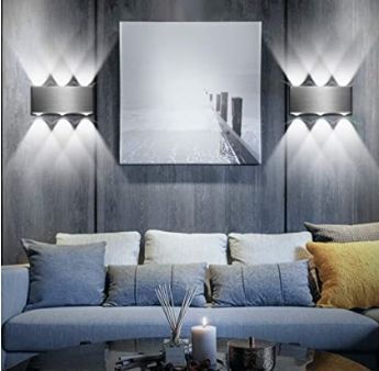 Подсветка LED фасадна IP65 AL-264/6х1W BK