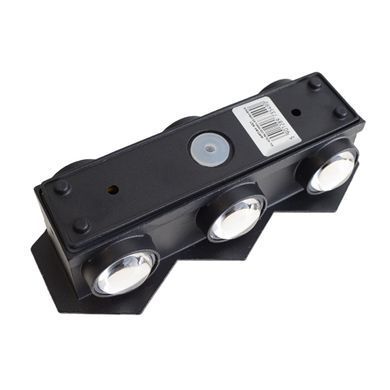 Підсвітка фасадна LED 6W WW IP54 BK/G (AL-621/6)