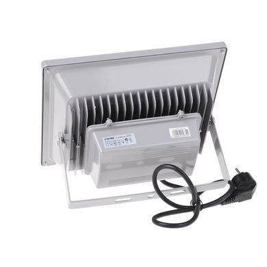 Прожектор вуличний LED вологозахищений IP65 HL-08/50W CW COB сірий