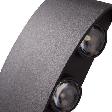 Подсветка LED фасадна IP65 AL-264/6х1W BK