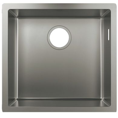 Hansgrohe Кухонная мойка S719-U450 под столешницу 500х450 сталь (43426800) Stainless Steel