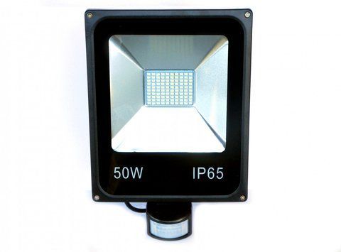 Прожектор LED з датчиком руху IP65 HL-13P/50W NW