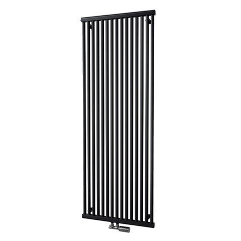 Радиатор ISAN KANDAVU 1800X805 RAL9005 Подключение нижнее по центру