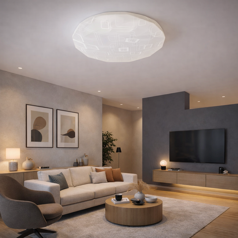 Светильник потолочный LED 24W CW (W-640)