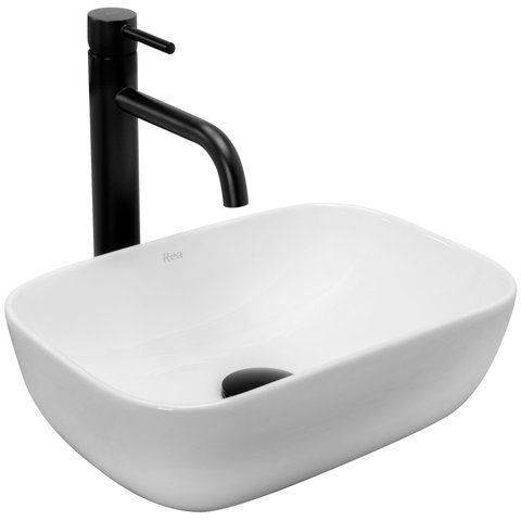 Раковина REA BELINDA MINI 25.5х37 / белая (REA-U5667)
