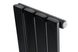 Вертикальный дизайнерский радиатор отопления ARTTIDESIGN Terni 4/1500/236 черный матовый