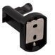 Тримач для рушників з гачками QTAP LIBERTY 450мм BLACK (QTLIBBLM1154-4)
