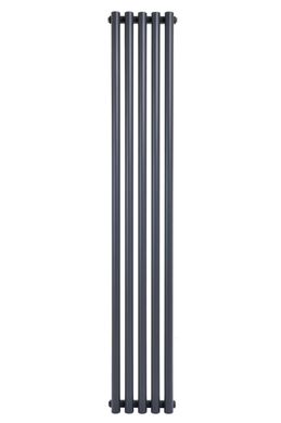 Вертикальний дизайнерський радіатор опалення ARTTIDESIGN Matera 5/1800 сірий матовий