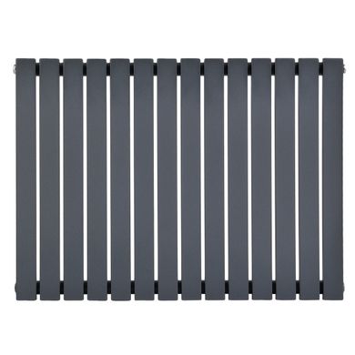 Горизонтальні дизайнерські радіатори опалення ARTTIDESIGN Terni ІІ G 14/826 сірий матовий