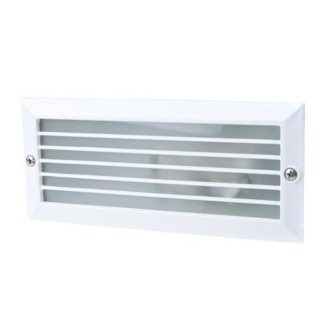 Світильник вуличний для сходів E27 20W IP54 WHITE (AL-01G)