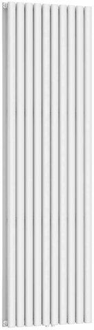 Радиатор NAVIN ELLIPSE DOUBLE 600х1800-10 (50 мм) ANTICOR / белый (02-145133-6018)
