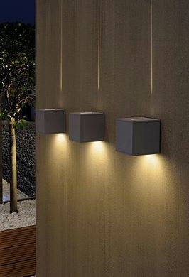 Подсветка LED фасадна IP65 AL-291/2х3W COB BK
