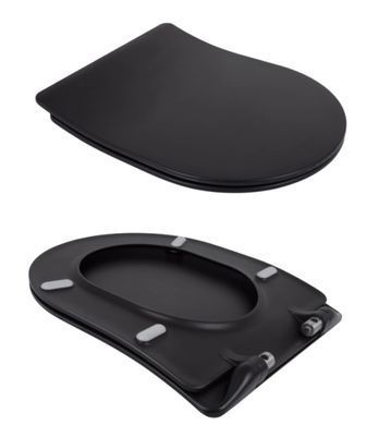Комплект 4в1: Інсталяція для унітазу QTAP NEST + підвісний унітаз TAURUS ULTRA QUIET 490х360х380 + клавіша змиву CHROME (QT2433084EUQMB46184)