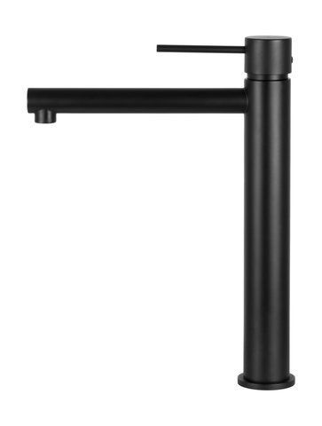 Змішувач для раковини (умивальника) CORSAN LUGO BLACK MATT чорний високий (CMB7512BL)