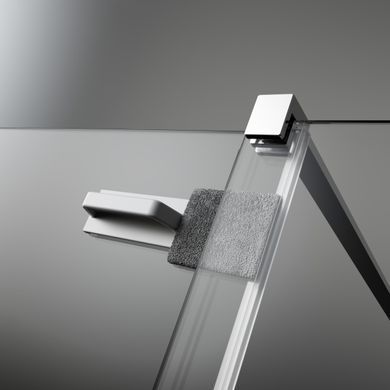 Шторка для ванны RADAWAY FURO PND II 588Rх1500 R / профиль хром / стекло прозрачное (599-02R)