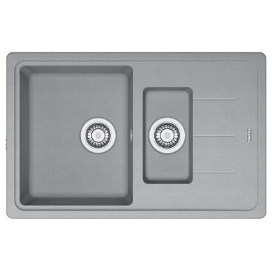 Кухонна мийка FRANKE BASIS BFG 651-78 СІРИЙ КАМІНЬ (114.0565.111)