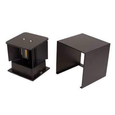 Подсветка LED фасадна IP65 AL-291/2х3W COB BK